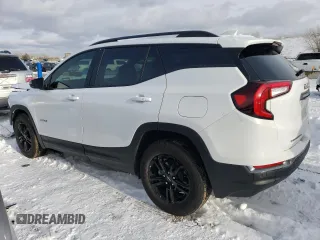 2024 GMC Terrain AT4 with VIN 3GKALYEG7RL289477, listed as a Copart auction lot 87857225 with 7,718 mi miles and Salvage Title. Bid and sale history available at DreamBid. Image 2.