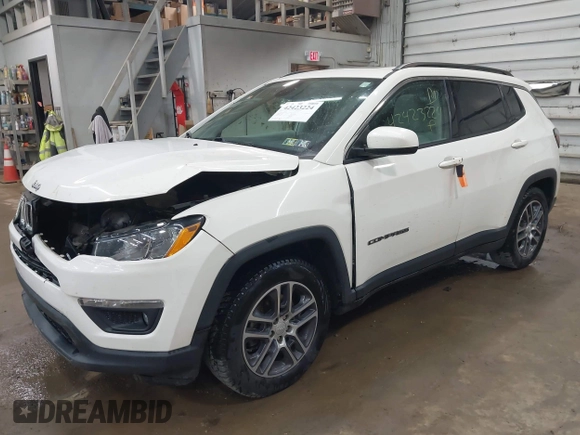 2019 Jeep Compass Latitude with VIN 3C4NJCBB8KT685910, listed as a IAAI auction lot 42423224 with 70,236 mi miles and . Bid and sale history available at DreamBid. Image 17.
