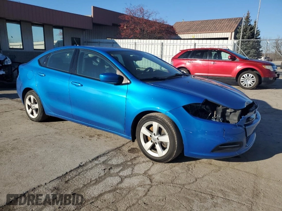 2016 Dodge Dart SXT with VIN 1C3CDFBB1GD577386, listed as a Copart auction lot 82580924 with 165,024 mi miles and Salvage Title. Bid and sale history available at carsss.com. Image 4.