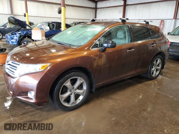 2012 Toyota Venza LE with VIN 4T3BK3BB7CU071764, listed as a Copart auction lot 61221155 with 180,000 mi miles and Salvage title. Bid and sale history available at DreamBid. Image 1.