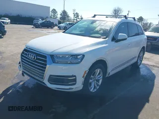 2017 Audi Q7 Premium Plus with VIN WA1LHAF71HD049724, listed as a IAAI auction lot 41405955 with 117,741 mi miles and . Bid and sale history available at DreamBid. Image 17.