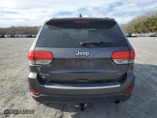 2017 Jeep Grand Cherokee Limited with VIN 1C4RJFBG9HC602116, listed as a Copart auction lot 50340655 with 120,311 mi miles and Salvage Title. Bid and sale history available at carsss.com. Image 6.