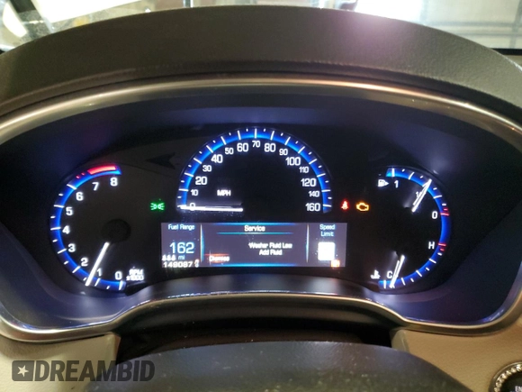 2013 Cadillac SRX Performance Collection with VIN 3GYFNDE35DS533296, listed as a Copart auction lot 41746475 with 149,087 mi miles and Salvage Title. Bid and sale history available at carsss.com. Image 9.