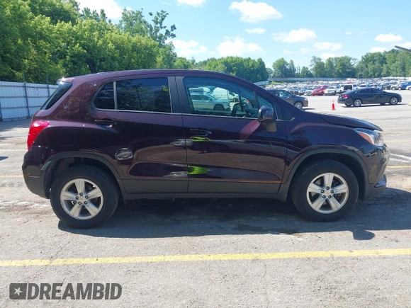 2020 Chevrolet Trax LS with VIN KL7CJNSB9LB346933, listed as a IAAI auction lot 42624893 with 61,116 mi miles and . Bid and sale history available at DreamBid. Image 13.