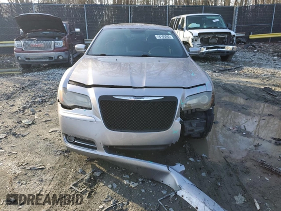 2013 Chrysler 300 with VIN 2C3CCABGXDH643921, listed as a Copart auction lot 48100885 with 169,799 mi miles and Salvage Title. Bid and sale history available at carsss.com. Image 5.