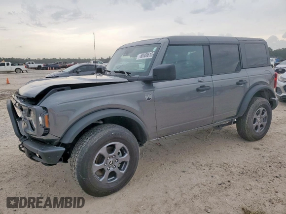 2022 Ford Bronco with VIN 1FMDE5BH7NLB66388, listed as a Copart auction lot 60559515 with 26,468 mi miles and Salvage title. Bid and sale history available at DreamBid. Image 1.
