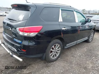 2014 Nissan Pathfinder SL with VIN 5N1AR2MMXEC703206, listed as a IAAI auction lot 41944721 with Not Provided miles. Bid and sale history available at carsss.com. Image 4.