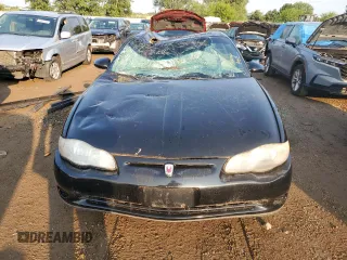 2002 Chevrolet Monte Carlo LS with VIN 2G1WW12E129172000, listed as a Copart auction lot 63665684 with 0 mi miles and Non Repairable. Bid and sale history available at carsss.com. Image 5.