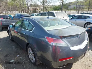 2009 Acura TL Tech with VIN 19UUA86569A019919, listed as a IAAI auction lot 41908425 with 109,726 mi miles. Bid and sale history available at carsss.com. Image 3.
