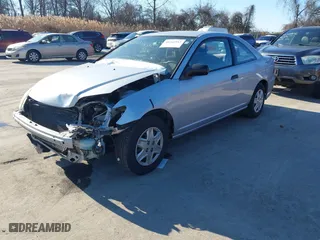 2004 Honda Civic VP with VIN 1HGEM22194L065818, listed as a IAAI auction lot 41342513 with 206,299 mi miles. Bid and sale history available at carsss.com. Image 2.