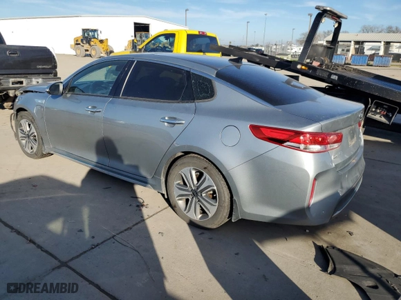 2018 Kia Optima Plug-In Hybrid EX with VIN KNAGV4LD9J5023686, listed as a Copart auction lot 87106524 with 0 mi miles and Clean Title. Bid and sale history available at carsss.com. Image 2.