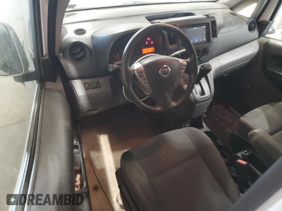 2020 Nissan NV200 S with VIN 3N6CM0KN4LK708370, listed as a Copart auction lot 57563745 with 108,786 mi miles and Salvage title. Bid and sale history available at DreamBid. Image 8.