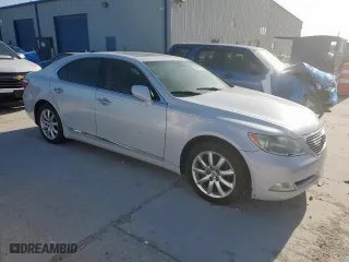 2008 Lexus LS 460 with VIN JTHBL46F885065484, listed as a Copart auction lot 52650595 with 143,861 mi miles and Clean Title. Bid and sale history available at carsss.com. Image 4.