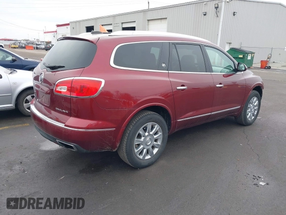 2017 Buick Enclave Leather with VIN 5GAKRBKD0HJ268726, listed as a IAAI auction lot 41196372 with 103,192 mi miles and . Bid and sale history available at DreamBid. Image 4.