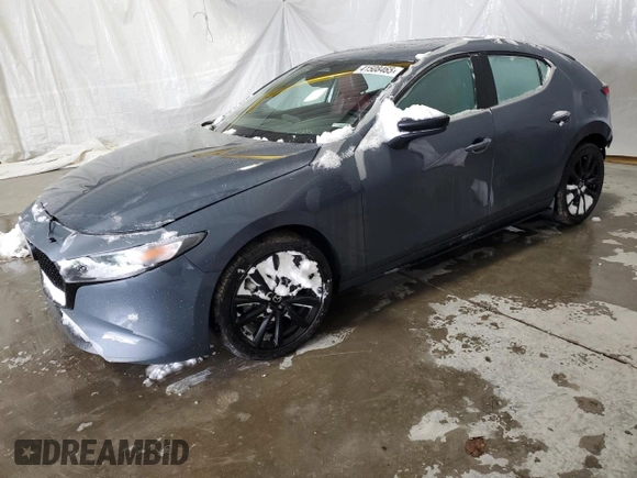 2024 Mazda 3 S Carbon Edition with VIN JM1BPBLM9R1651875, listed as a Copart auction lot 41508465 with 17,802 mi miles and Salvage title. Bid and sale history available at DreamBid. Image 1.