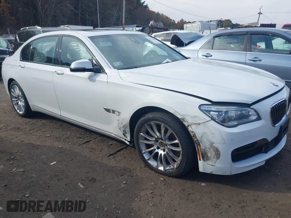 2015 BMW 7 Series 750Li xDrive with VIN WBAYF8C56FD654765, listed as a IAAI auction lot 40734550 with 133,848 mi miles and . Bid and sale history available at carsss.com. Image 1.