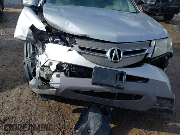 2007 Acura MDX with VIN 2HNYD28287H500383, listed as a IAAI auction lot 41443014 with 97,936 mi miles. Bid and sale history available at carsss.com. Image 6.