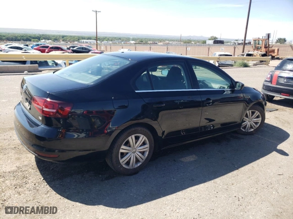 2017 Volkswagen Jetta 1.4T S with VIN 3VW2B7AJ3HM325234, listed as a Copart auction lot 65832334 with 57,668 mi miles and Salvage Title. Bid and sale history available at carsss.com. Image 3.