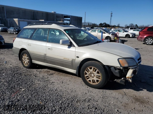 2001 Subaru Legacy Outback L.L. Bean with VIN 4S3BH806817627512, listed as a Copart auction lot 43241995 with 163,888 mi miles and Salvage title. Bid and sale history available at DreamBid. Image 4.