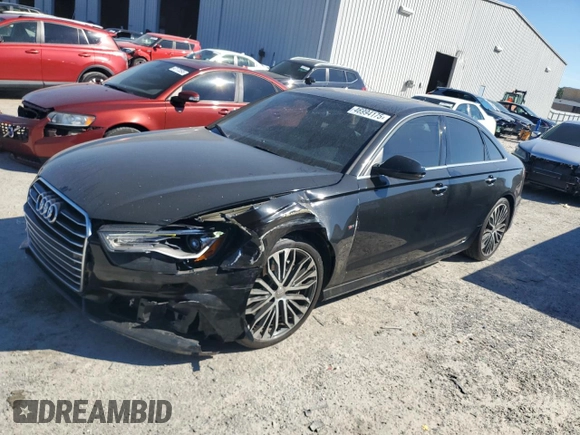 2016 Audi A6 2.0T Premium Plus with VIN WAUDFAFC7GN116331, listed as a Copart auction lot 46994175 with 196,232 mi miles and Salvage Title. Bid and sale history available at carsss.com. Image 1.