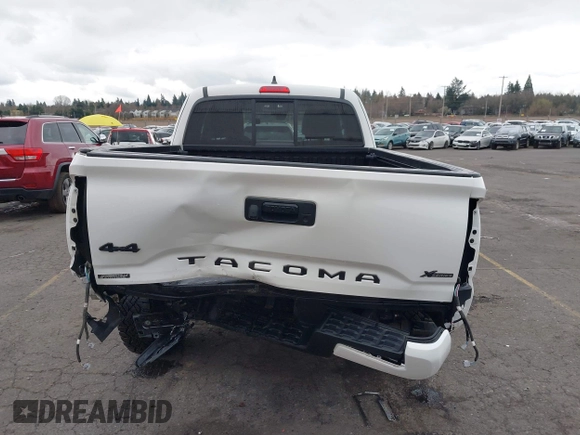 2022 Toyota Tacoma SR with VIN 3TYSX5EN1NT010664, listed as a IAAI auction lot 41642295 with 29,848 mi miles and . Bid and sale history available at DreamBid. Image 17.