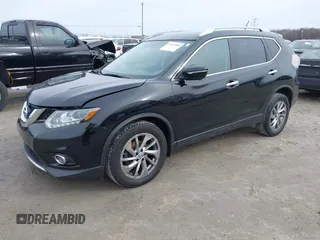 2015 Nissan Rogue SL with VIN 5N1AT2MV2FC868033, listed as a IAAI auction lot 41917999 with 99,547 mi miles. Bid and sale history available at carsss.com. Image 17.
