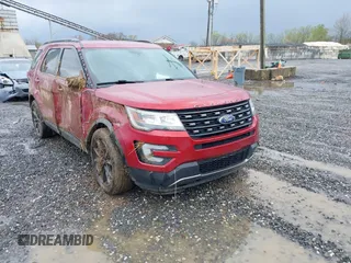 2017 Ford Explorer XLT z VIN 1FM5K7D81HGE18994, wystawiony jako IAAI lot #42019105 z przebiegiem 100 279 mil mil oraz . Historia ofert i sprzedaży dostępna na DreamBid. Obrazek 1.