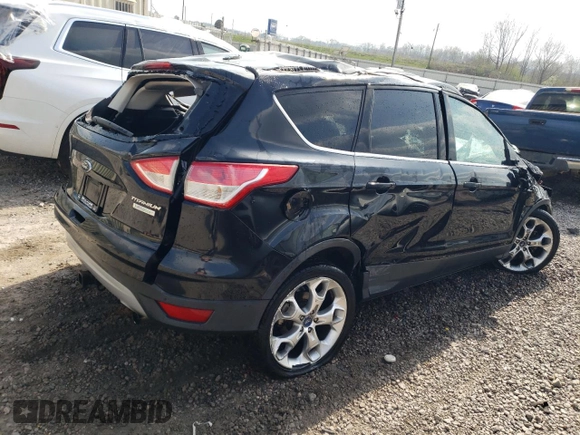 2013 Ford Escape Titanium с VIN 1FMCU0J96DUB77063, выставлен на аукционе Copart как лот 47002334 с пробегом 244 499 миль миль и На запчасти • Non repairable. История ставок и продаж доступна на DreamBid. Изображение 3.
