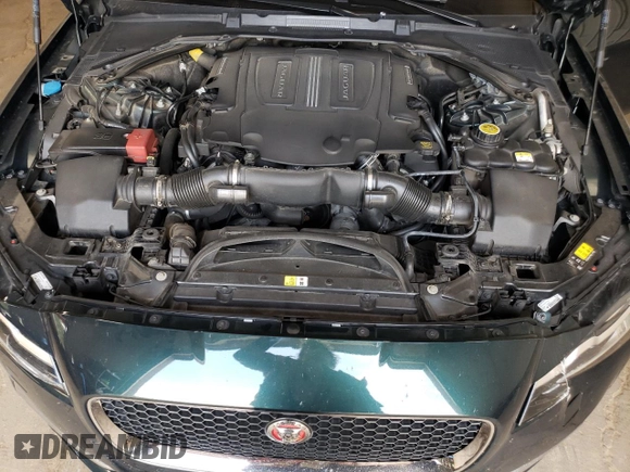 2017 Jaguar XF 35t Prestige with VIN SAJBK4BV3HCY27327, listed as a Copart auction lot 67068264 with 54,087 mi miles and Salvage Title. Bid and sale history available at carsss.com. Image 11.
