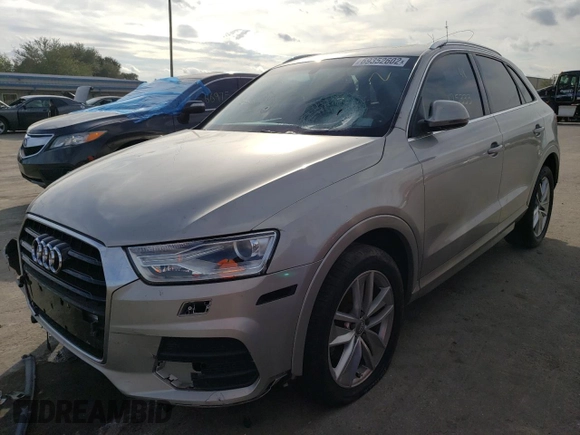 2016 Audi Q3 Premium Plus with VIN WA1BFCFS4GR024903, listed as a Copart auction lot 69352602 with 125,333 mi miles. Bid and sale history available at carsss.com. Image 1.