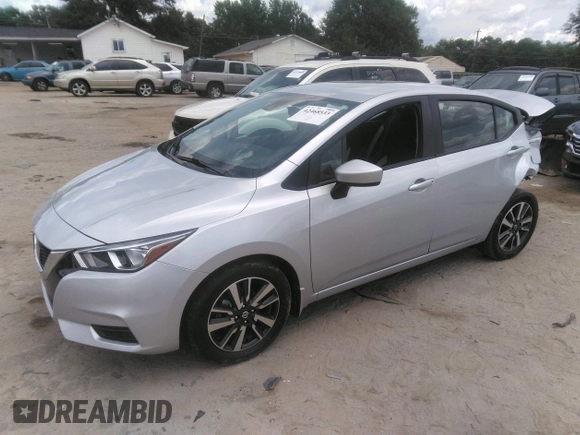 2022 Nissan Versa SV with VIN 3N1CN8EV2NL821003, listed as a IAAI auction lot 42468533 with 32,460 mi miles and . Bid and sale history available at DreamBid. Image 2.
