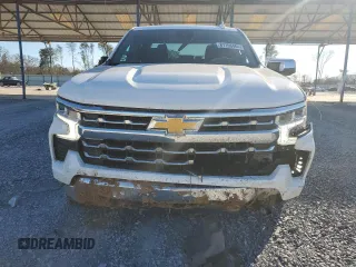 2023 Chevrolet Silverado 1500 LTZ with VIN 2GCUDGED6P1129286, listed as a Copart auction lot 87196464 with 14,662 mi miles and Salvage Title. Bid and sale history available at carsss.com. Image 5.