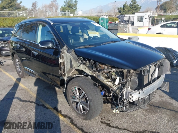 2019 Infiniti QX60 Luxe with VIN 5N1DL0MN0KC502373, listed as a IAAI auction lot 41646327 with 69,250 mi miles and . Bid and sale history available at DreamBid. Image 1.