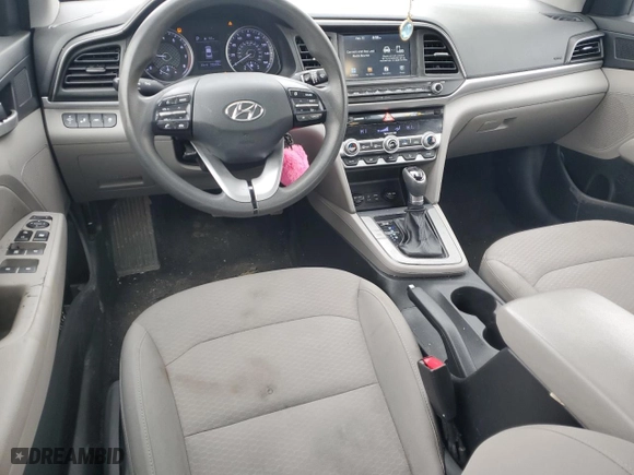 2020 Hyundai Elantra SEL with VIN 5NPD84LF1LH561459, listed as a Copart auction lot 44597255 with 122,626 mi miles and Salvage Title. Bid and sale history available at carsss.com. Image 8.
