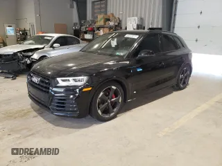 2020 Audi SQ5 Premium Plus with VIN WA1B4AFY5L2033725, listed as a Copart auction lot 59333073 with 26,090 mi miles. Bid and sale history available at carsss.com. Image 1.