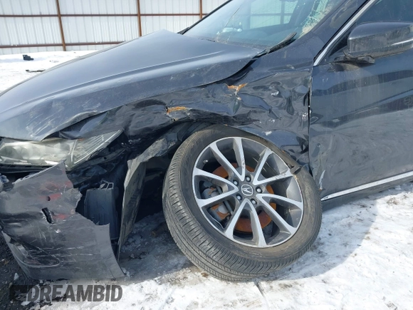 2016 Acura TLX V6 with VIN 19UUB2F31GA003973, listed as a IAAI auction lot 41560121 with 1 mi miles. Bid and sale history available at carsss.com. Image 18.