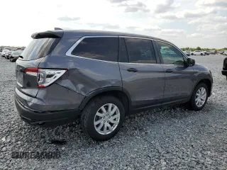 2019 Honda Pilot LX with VIN 5FNYF5H19KB016889, listed as a Copart auction lot 53972975 with 75,721 mi miles and Salvage Title. Bid and sale history available at DreamBid. Image 3.