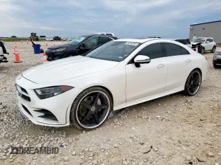 2020 Mercedes-Benz CLS 450 z VIN WDD2J5KB8LA053499, wystawiony jako Copart lot #59554265 z przebiegiem 64 757 mil mil oraz Szkoda całkowita • Salvage title. Historia ofert i sprzedaży dostępna na DreamBid. Obrazek 1.