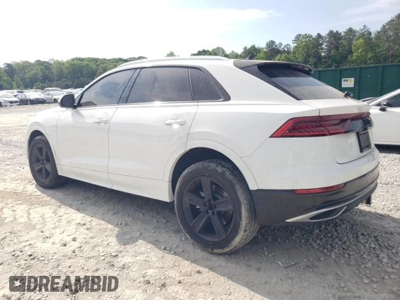 2019 Audi Q8 Premium z VIN WA1AVAF1XKD013310, wystawiony jako Copart lot #54313555 z przebiegiem 92 901 mil mil oraz Nie do naprawy • Non repairable. Historia ofert i sprzedaży dostępna na DreamBid. Obrazek 2.