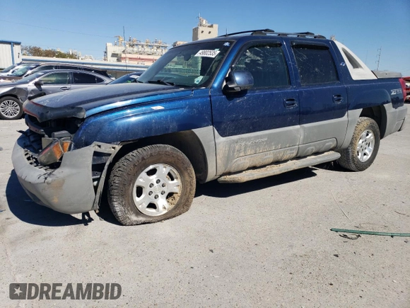2002 Chevrolet Avalanche z VIN 3GNEC13T92G126209, wystawiony jako Copart lot #49802535 z przebiegiem 235 321 mil mil oraz Szkoda całkowita • Salvage title. Historia ofert i sprzedaży dostępna na DreamBid. Obrazek 1.