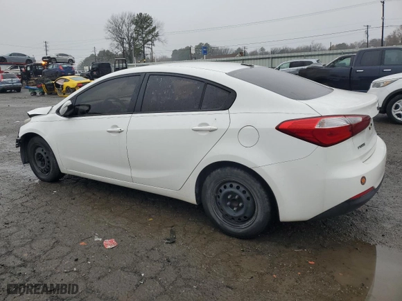 2016 Kia Forte LX with VIN KNAFK4A63G5443347, listed as a Copart auction lot 43273175 with 111,944 mi miles and Salvage Title. Bid and sale history available at carsss.com. Image 2.