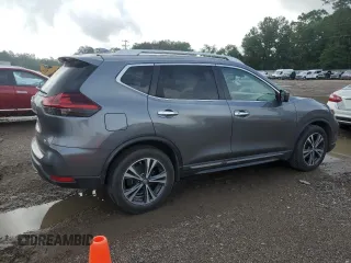 2018 Nissan Rogue S with VIN 5N1AT2MT9JC806474, listed as a Copart auction lot 52872555 with 147,093 mi miles and Salvage Title. Bid and sale history available at carsss.com. Image 3.