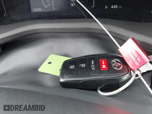 2025 Toyota Camry LE with VIN 4T1DAACK5SU000942, listed as a IAAI auction lot 42144009 with 23,505 mi miles and . Bid and sale history available at DreamBid. Image 11.