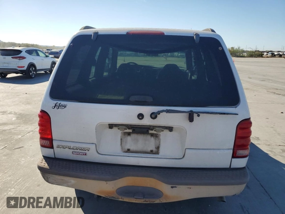 2001 Ford Explorer Sport z VIN 1FMYU60E01UC72303, wystawiony jako Copart lot #77102394 z przebiegiem 184 821 mil mil oraz Tytuł czysty. Historia ofert i sprzedaży dostępna na DreamBid. Obrazek 6.