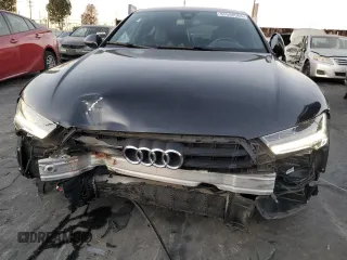 2016 Audi S7 with VIN WAUW2AFC3GN052907, listed as a Copart auction lot 85588564 with 53,958 mi miles and Salvage Title. Bid and sale history available at carsss.com. Image 5.