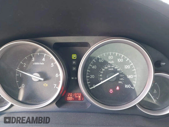 2013 Mazda 6 i Sport with VIN 1YVHZ8BH0D5M12044, listed as a IAAI auction lot 41752366 with 201,979 mi miles. Bid and sale history available at carsss.com. Image 7.