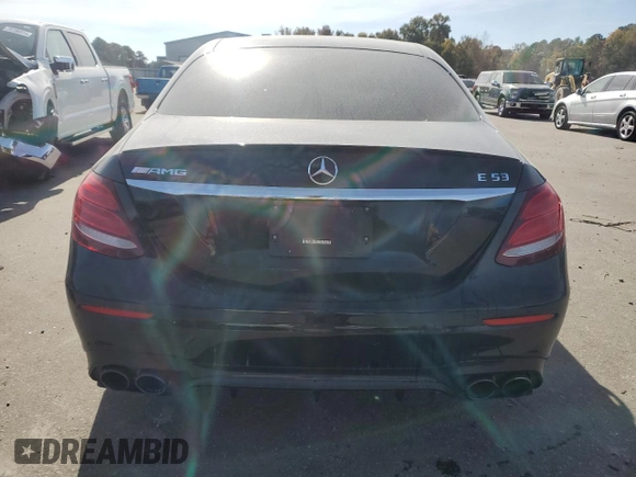 2020 Mercedes-Benz E 53 AMG with VIN W1KZF6BB5LA761344, listed as a Copart auction lot 78992134 with 42,415 mi miles and Salvage Title. Bid and sale history available at DreamBid. Image 6.