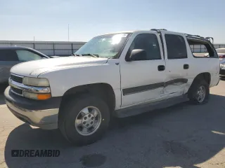 2002 Chevrolet Suburban LS with VIN 1GNEC16T82J219779, listed as a Copart auction lot 61617045 with 307,726 mi miles and Salvage title. Bid and sale history available at DreamBid. Image 1.