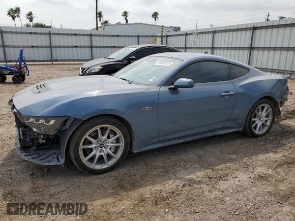 2024 Ford Mustang GT with VIN 1FA6P8CF0R5414891, listed as a Copart auction lot 54930515 with 16,663 mi miles and Salvage title. Bid and sale history available at DreamBid. Image 1.