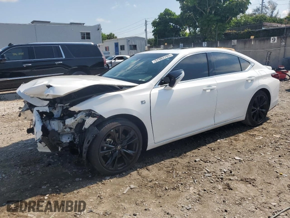 2023 Lexus ES 350 F Sport z VIN 58AJZ1B14PU157219, wystawiony jako Copart lot #57983705 z przebiegiem 29 716 mil mil oraz Nie do naprawy • Non repairable. Historia ofert i sprzedaży dostępna na DreamBid. Obrazek 1.